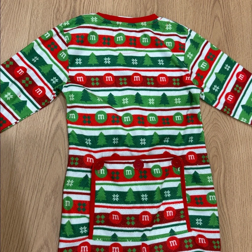M&M'S Red and Green Holiday Onesie